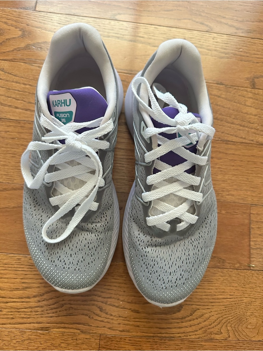 Karhu Fusion Ortix Hivo Women's Running Shoes Athletic Gray Sneakers Size 9